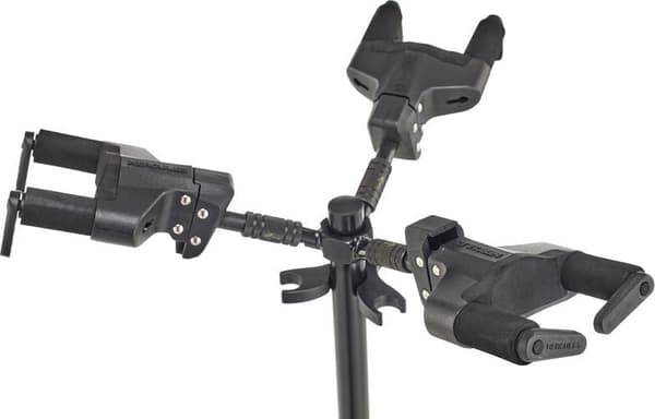 Hercules GS432B-PLUS -gitarrställ för tre gitarrer
