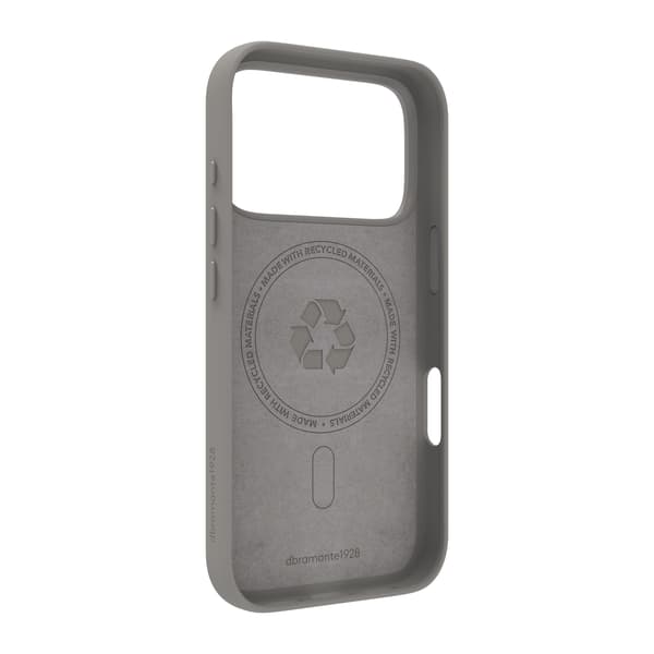 dbramante1928 Roskilde MagSafe ICON skyddsskal, iPhone 17 Pro, River Stone