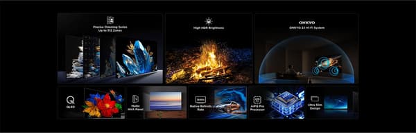 TCL 65" C69K – 4K QD Mini-LED Google TV