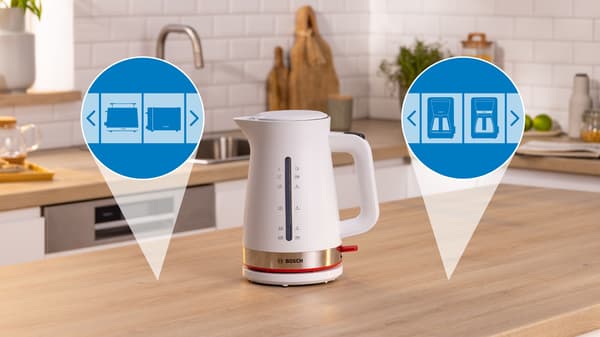 Bosch MyMoment TWK4M221 vattenkokare, vit