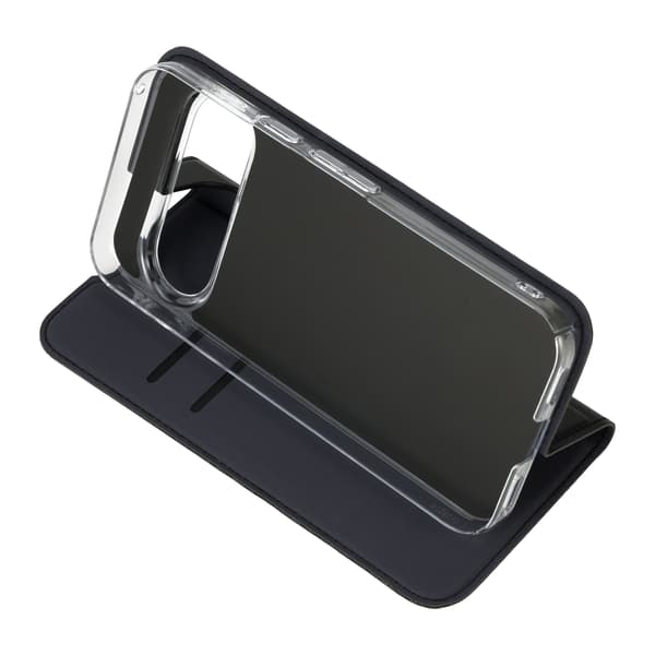 FoneKit BookCase skyddsfodral, Honor 400 Smart, svart