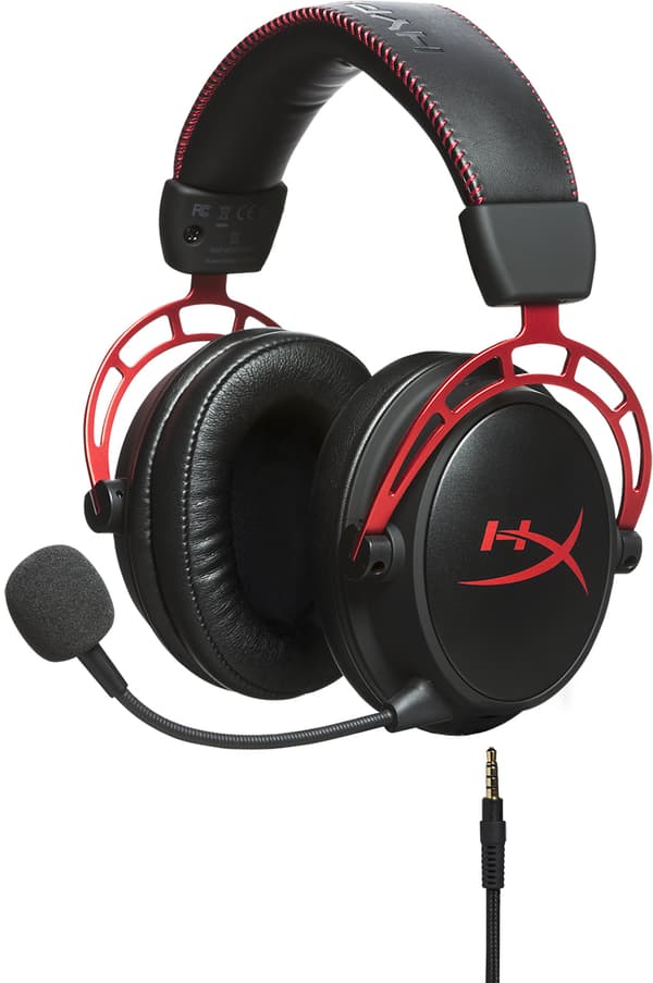 HyperX Cloud Alpha gaming-headset, svart