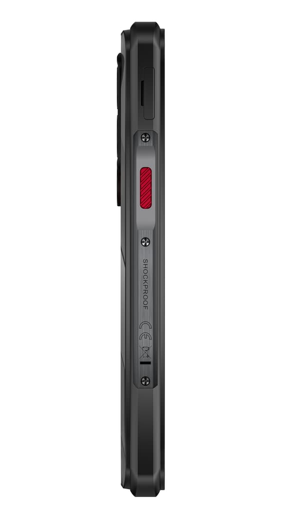 Oukitel WP66 smartphone, 12 + 512 GB, svart