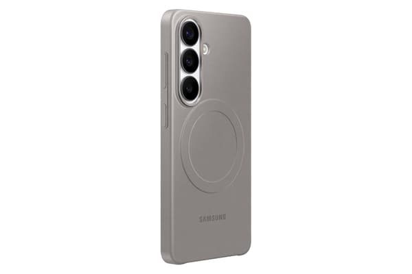 Samsung Galaxy S26 Slim Magnet Qi2 skyddsfodral, grå