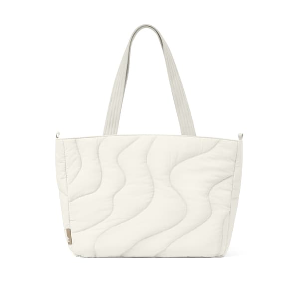 tomtoc Terra-T38 Puffy Laptop Toteväska, 13,5 l, vit