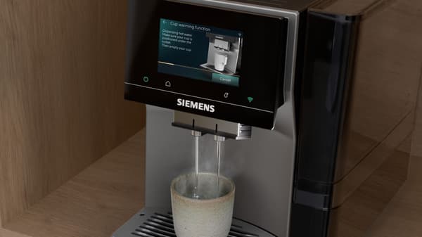 Siemens EQ700 iAroma P725ET7, stål