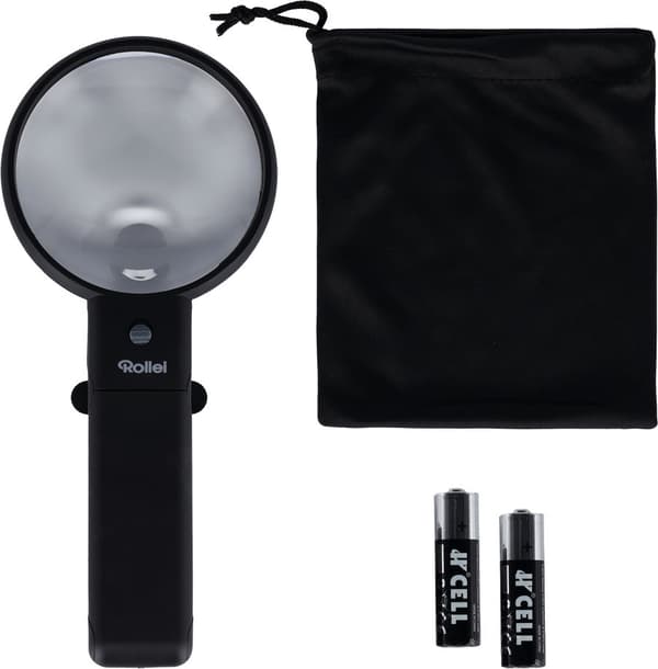Rollei LED-förstoringsglas med ljus