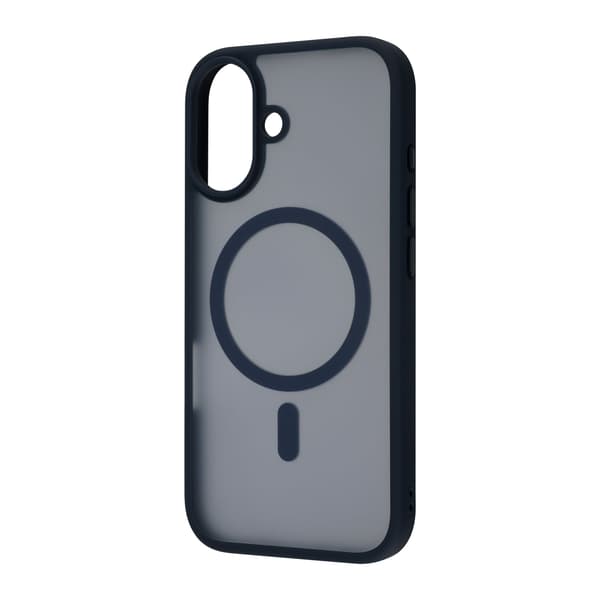 FoneKit MagSafe-kompatibelt Soft Touch skyddsfodral, iPhone 17, midnattsblå
