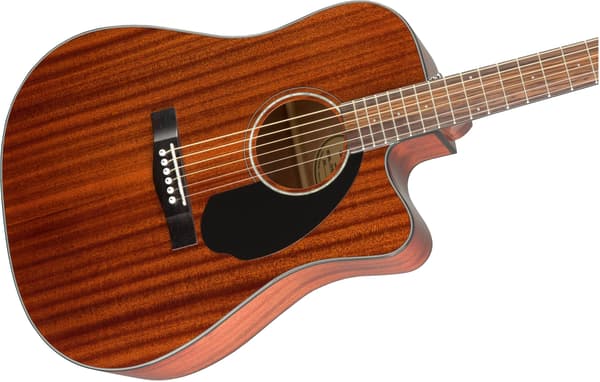 Fender CD-60SCE -elektroakustisk gitarr, All-mahogany