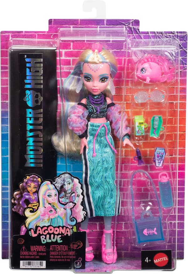 Monster High Lagoona modedocka