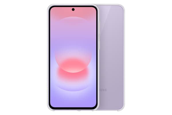 Samsung A37 Clear Case skyddsfodral, genomskinlig