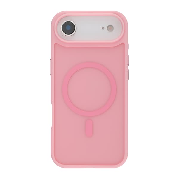FoneKit MagSafe-kompatibelt mjukt touch-skal, iPhone Air, rosa
