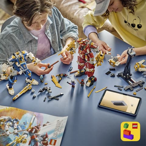 LEGO Ninjago 71870 – Dubbla titanrobotar