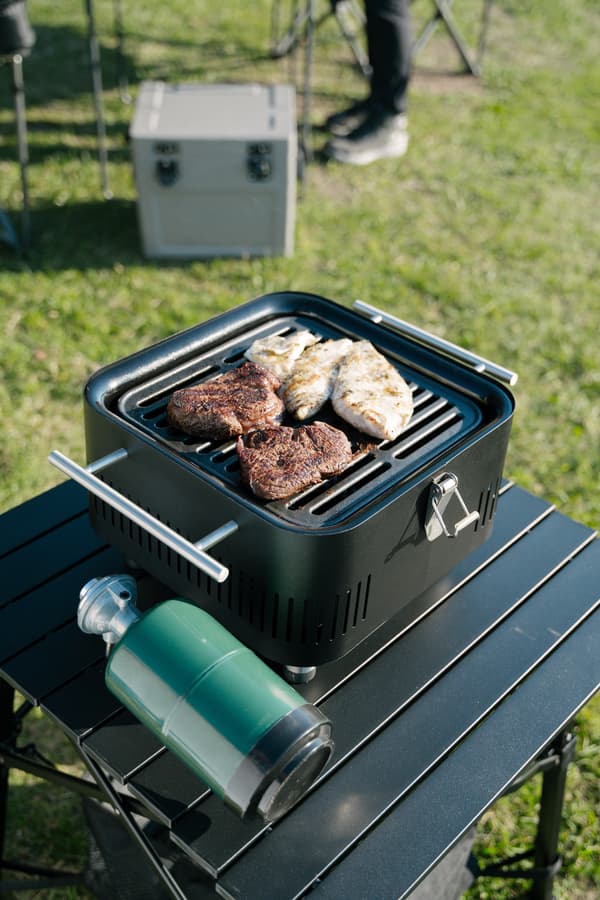 Everdure Cube Proflame 360 gasolportabelgrill, svart