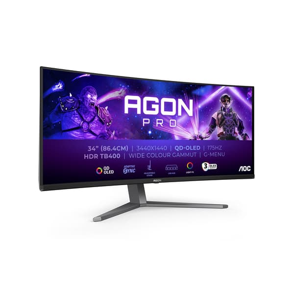 AOC AGON PRO AG346UCD gamingskärm, 34", svart