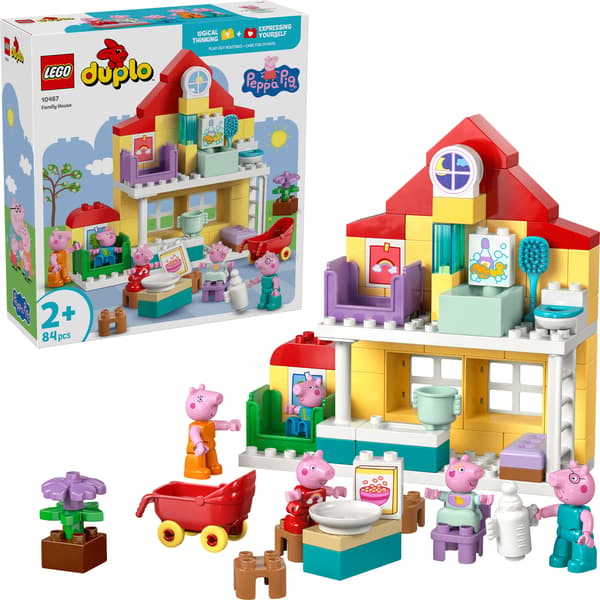 LEGO DUPLO Peppa Pig 10467 Grisarnas hus
