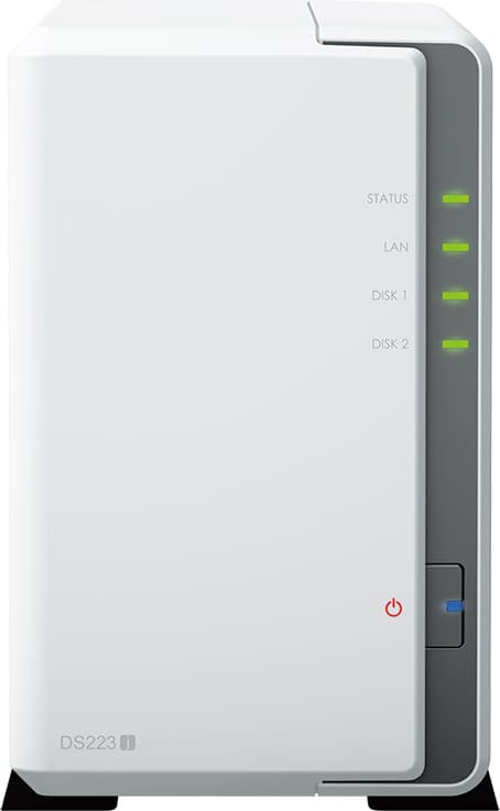 Synology DiskStation DS223j - nätverkslagringsenhet