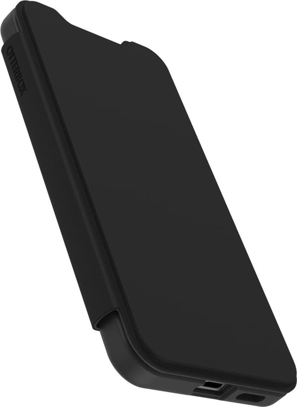 OtterBox React Folio plånboksfodral, Samsung Galaxy S25, svart / transparent