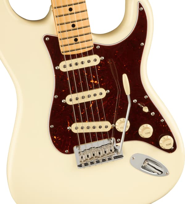 Fender American Professional II Stratocaster elgitarr, Olympic White