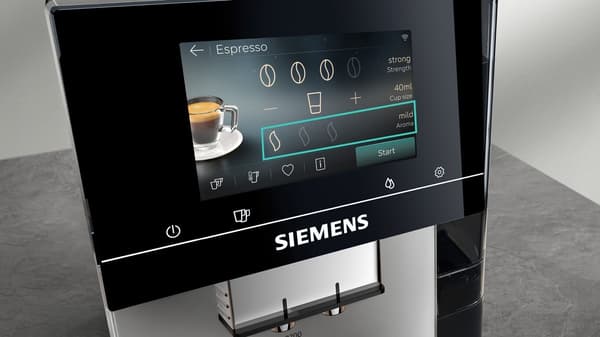 Siemens EQ700 iAroma P725ET7, stål