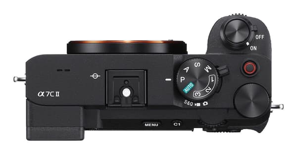 Sony A7C II Systemkamera kamerahus, svart