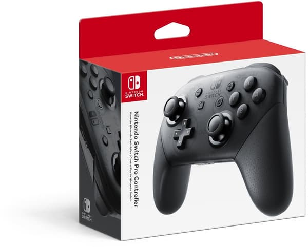 Nintendo Switch Pro Controller-spelkontroll, svart, Switch