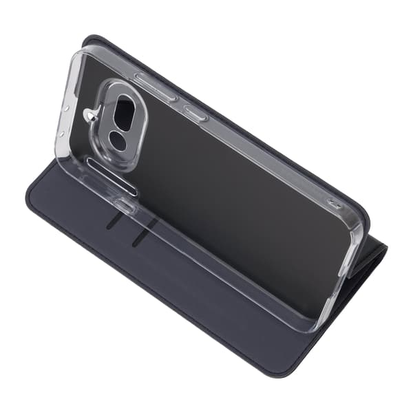 FoneKit BookCase skyddsfodral, Nothing Phone (4a), svart