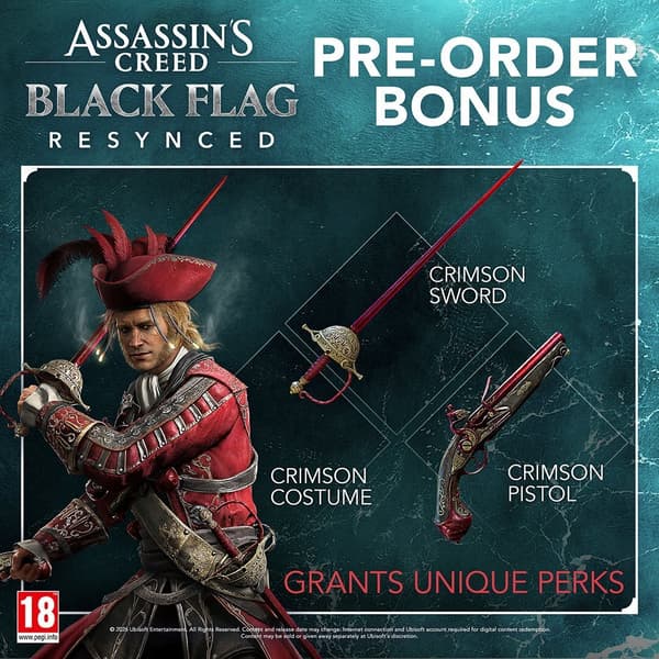 Assassin's Creed Black Flag Resynced (PS5)