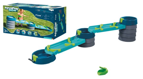 AquaPlay Mudway FLOW vatten-, sand- och lerleksbana