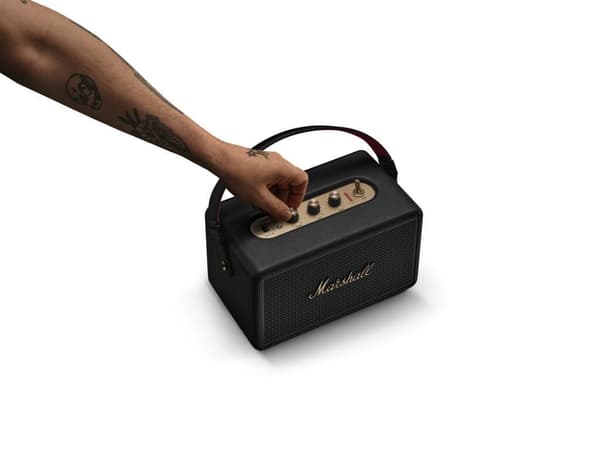 Marshall Kilburn III Bluetooth-högtalare, svart/mässing