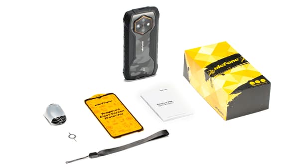 Ulefone Rugking 4 Pro telefon, 256/8 GB, svart