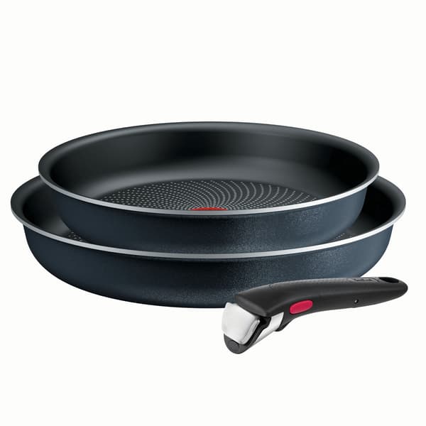 Tefal Ingenio So Light stekpanneset, 3-delad, grå