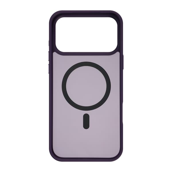 FoneKit MagSafe-kompatibelt Soft Touch skyddsfodral, iPhone 17 Pro Max, lila
