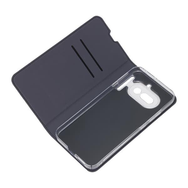 FoneKit BookCase skyddsfodral, Nothing Phone (4a), svart
