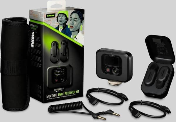 Shure MoveMic Two Kit - trådlöst mikrofonssystem
