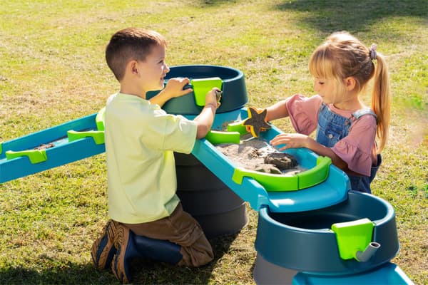 AquaPlay Mudway FLOW vatten-, sand- och lerleksbana