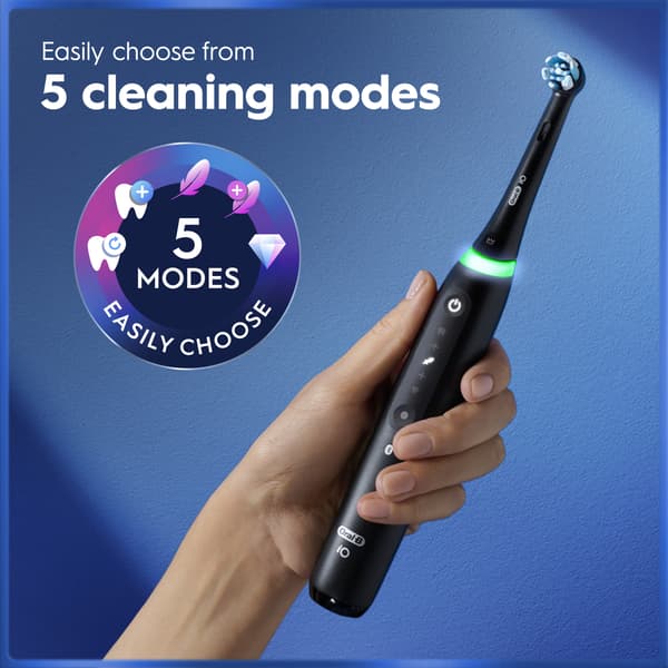 Oral-B iO5 eltandborste, svart + resefodral