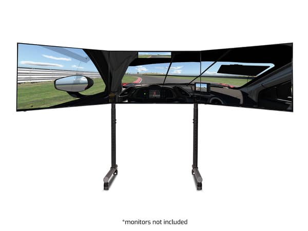 Next Level Racing-skärmstativ för 3 skärmar