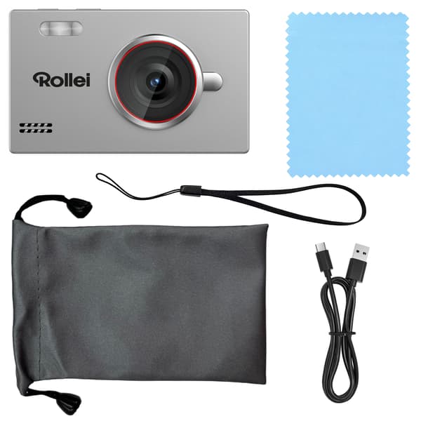 Rollei Compactline Slim digitalkamera, silver