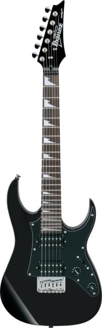 Ibanez Mikro GRGM21-BKN -elektrisk gitarr, Black Night