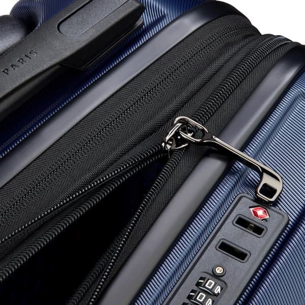 Delsey Elegance Expandable 55 cm resväska, blå