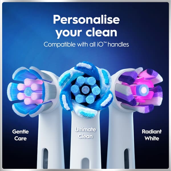 Oral-B iO6 eltandborste, rosa + resefodral