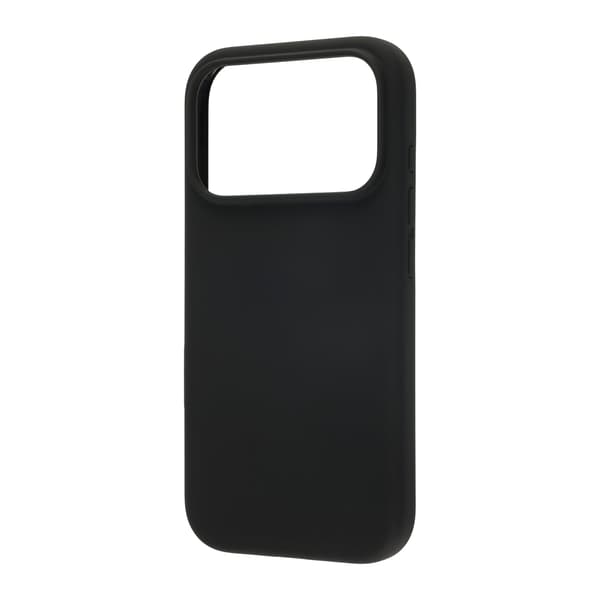 FoneKit MagSafe-kompatibelt Flytande Silikon Skyddsfodral, iPhone 17 Pro, svart
