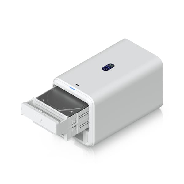 Ubiquiti UNAS-2-W nätverkslagringsserver, vit
