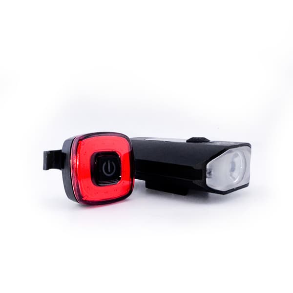 Sprokut 600S LED-cykelbelysningsset, 600 lm + 50 lm