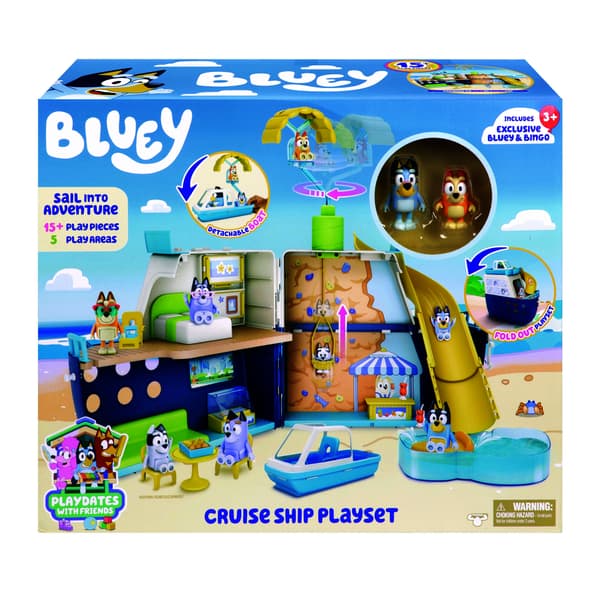 Bluey Cruise kryssningsfartyg lekset