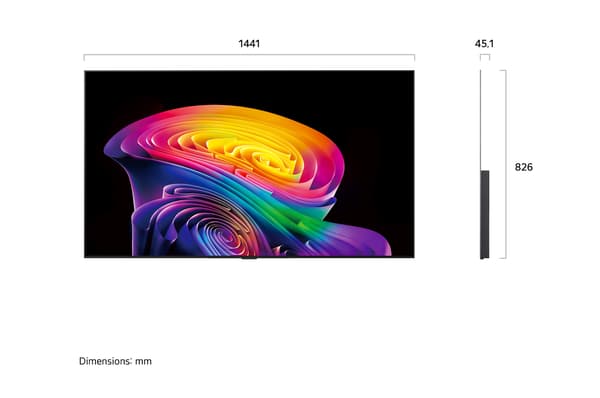 LG 65" OLED evo C6 – 4K TV (C65)