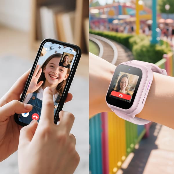 ZTE Kids Watch K2 Pro barnklocktelefon, blå