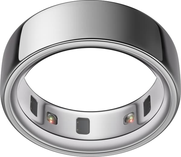 Oura Ring 4 smart ring, Silver, storlek 10