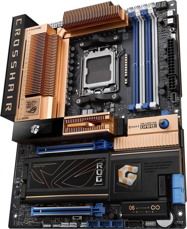 ASUS ROG Crosshair 2006 AMD X870E Socket AM5 ATX-moderkort